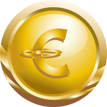 Goldbutton Euro unendlich 3