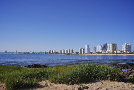 Vista di Punta Del Este, Uruguay