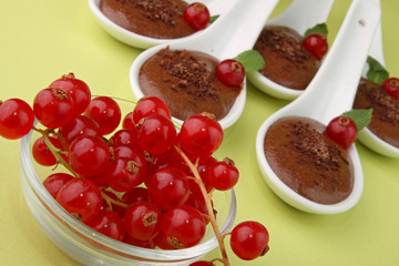 groseille et chocolat