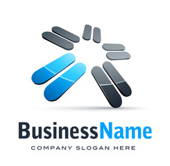 logo étoile abstrait