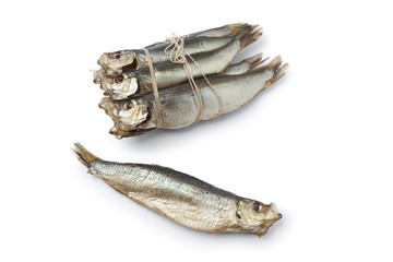 Bunch of smoked pearlsides fishes