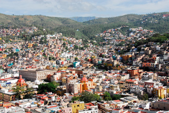 Guanajuato, colorful town, Mexico