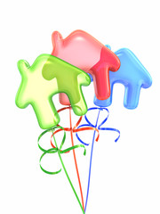 Balloon icon house
