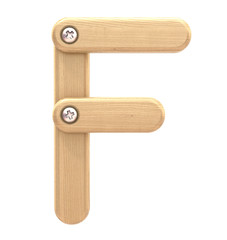 Wood Screw font