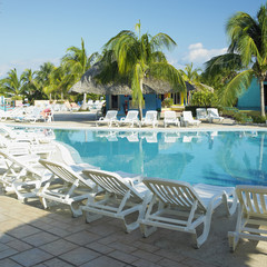 hotel's swimming pool, Cayo Coco, Cuba