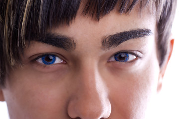 close-up of a young man #2