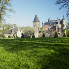 Fototapeta na wymiar Heeswijk Castle, Holandia