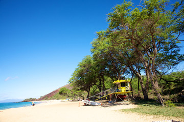 Lifeguard station at Big Beach