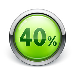 icône 40 %