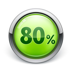 icône 80 %