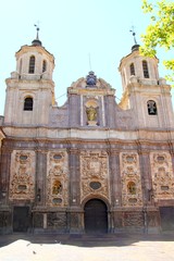 santa isabel church Zaragoza Spain outdoor facade