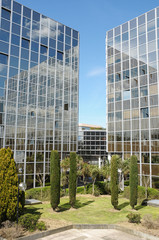 reflejo rascacielos