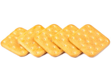 Five saltine crackers