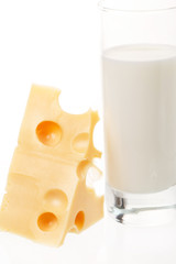 cheese and milk