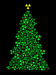 Radioactive Christmas tree