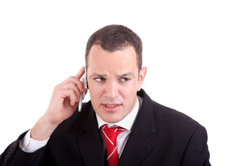 Businessman on the phone