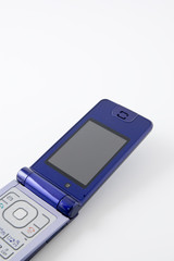 携帯電話のアップ