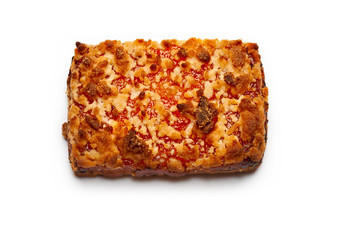 Pastry isolated on white