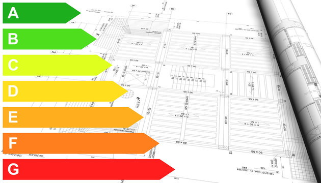certificazione energetica su disegno tecnico