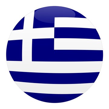 Fototapeta boule grèce greece ball drapeau flag