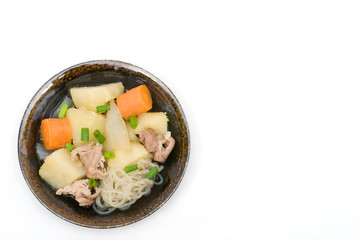 肉じゃが・丸皿盛り