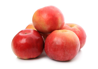 Heap of red apples