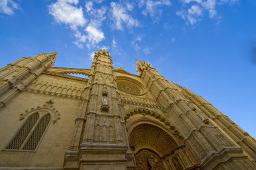 Fototapeta premium Kathedrale La Seu - Palma - Mallorca