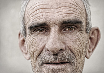 Elderly, old, mature man  portrait