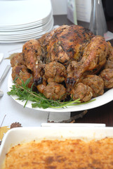 pavo asado