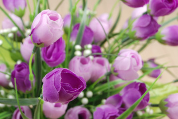 Flower on floor