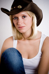 pretty western woman