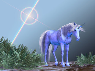 Unicorn Resting © Catmando