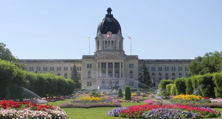 Tuinposter Saskatchewan Parliament, Regina, Canada © vlad_g