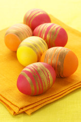 Colorful Easter eggs