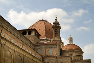 Fototapeta na wymiar San Lorenzo Medici Kaplicy Florencja Włochy