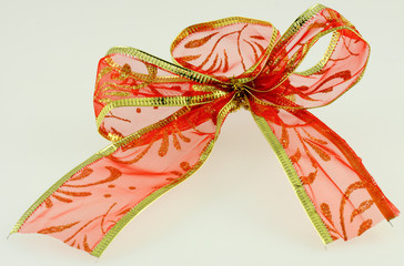 noeud d&eacute;coration sapin de No&euml;l