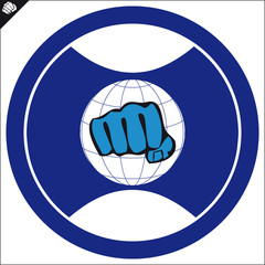 MAMARTIAL ARTS-ASHIHARA KARATE SIMBOL