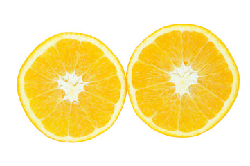 Orange isolated on white background