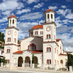 Fototapeta na wymiar Kościół w Berat Albanii