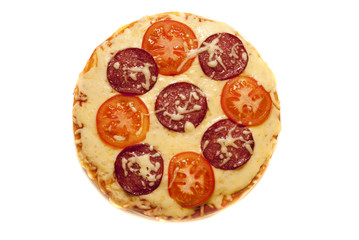 pizza isolated