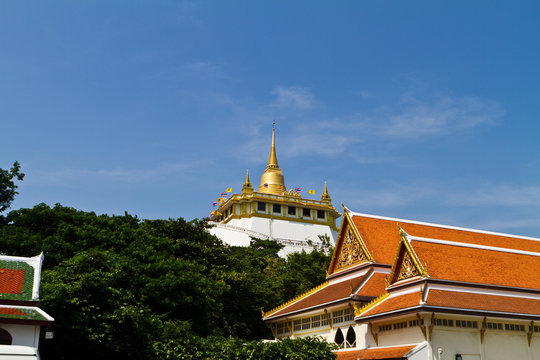 Golden Mount Temple (Wat Sakate), Bangkok, Thailand