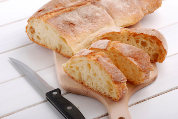 pane affettato tre
