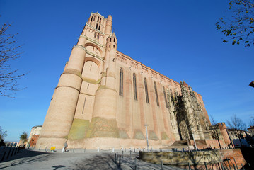 La cathédrale Sainte-Cécile à Albi