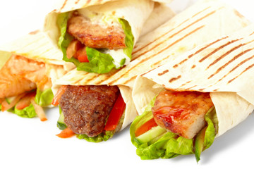 tortilla with vegetables