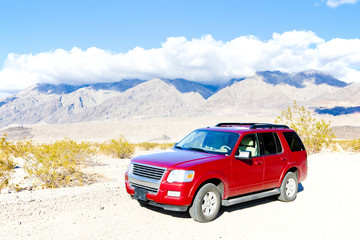 Fototapeta na wymiar off road, Death Valley, Kalifornia, USA