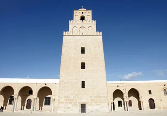 Foto op Canvas Mosque from Kairouan, Tunisia - UNESCO World Heritage Site © zatletic