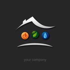 logo entreprise, plombier