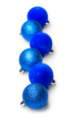 Christmas tree decoration isolated.