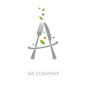 logo entreprise, restaurant, traiteur