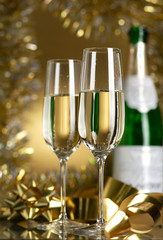 Wine. Champagne